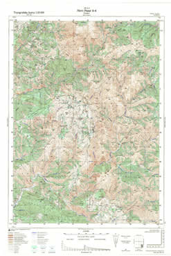 Topografske Karte  Srbije 1:25000 Prijepolje